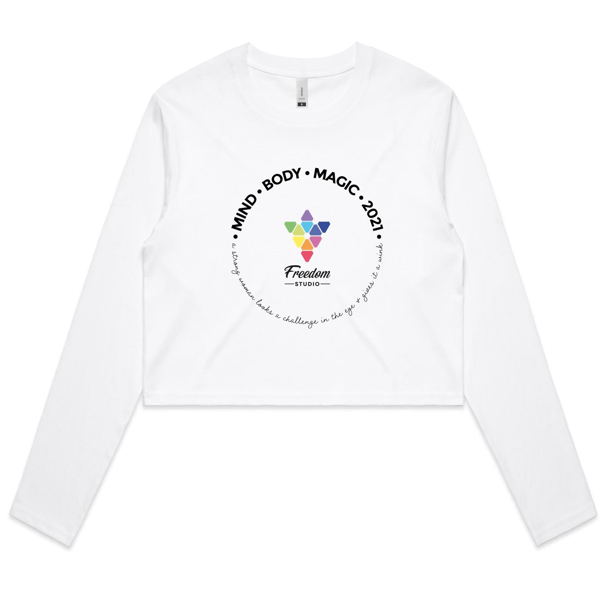 2021 Challenge - Women's Long Sleeve Crop Tee