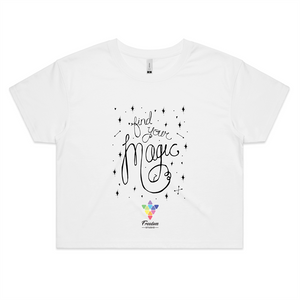 Find Your Magic - Womens Crop Tee